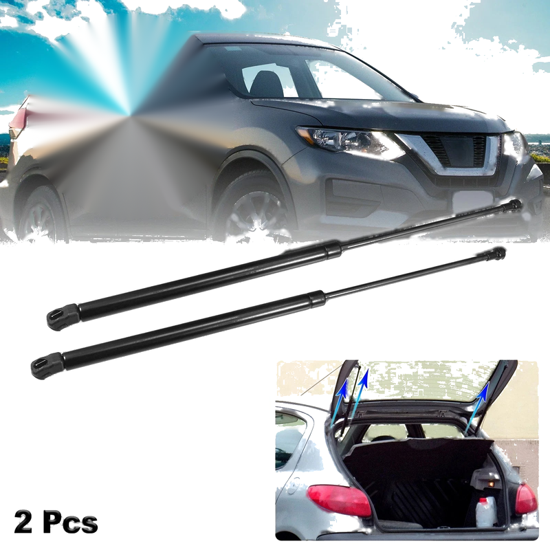 Nissan Rogue Sport (2015-2022) Black Rear Hatch Lift Supports