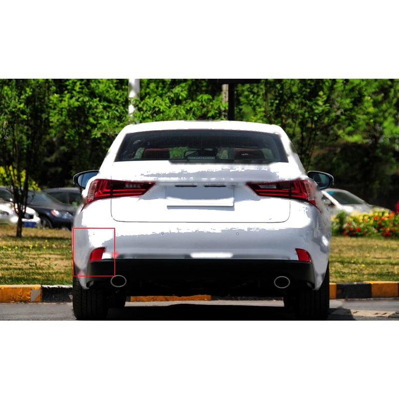 Lexus IS250 IS350 Left Rear Bumper Reflector Light (2006-2013)