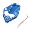 Suzuki GSX250R (2017-2018) Blue Aluminum Kickstand Side Stand Pad