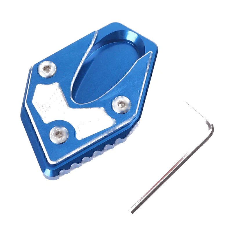 Suzuki GSX250R (2017-2018) Blue Aluminum Kickstand Side Stand Pad