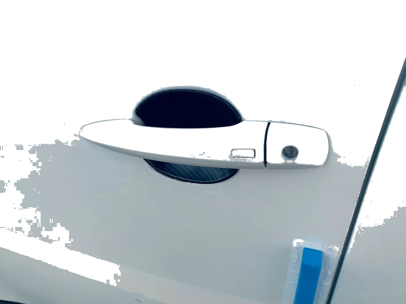Nissan Rogue Carbon Fiber Side Door Handle Bowl Cup Cover Trim (2021-2023)
