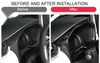 Toyota RAV4 ABS Carbon Fiber Dashboard Meter Frame Cover Trim (2019–2023)