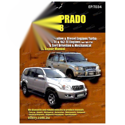 Toyota Landcruiser Prado Workshop Repair Manual (1996–2008)