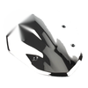 BMW S1000XR Windproof Silver ABS Windshield (2014-2018)