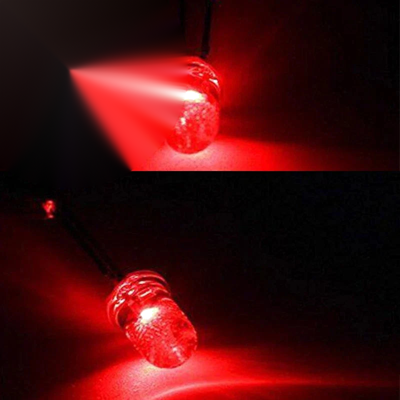 Instrument Gauge Cluster Dash Light 20 x 5mm Red LED Bulbs