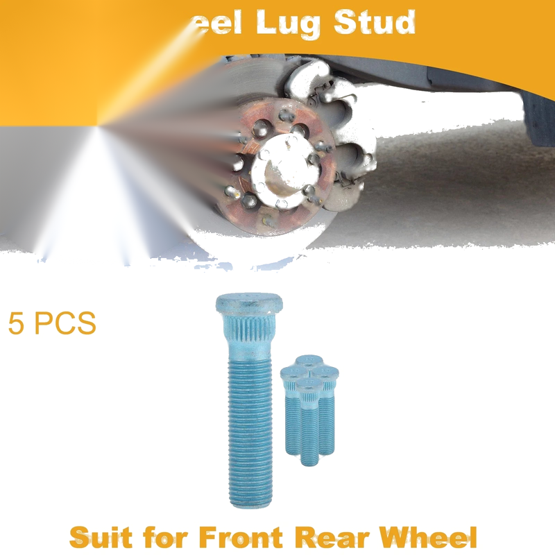 Dodge RAM 1500 (2011-2025) 5 Pcs M14x1.5 Wheel Lug Stud