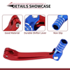 Honda CRF150F 2003-2017 - Red Blue Silver Tone Gear Shift Lever