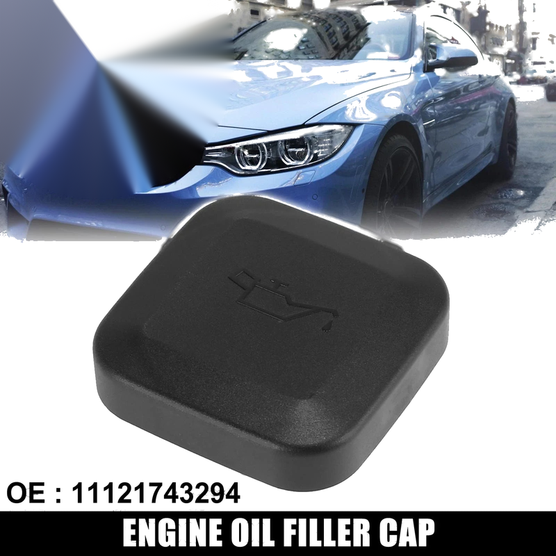 BMW E36 E46 328 Black Engine Oil Filler Cap Cover Replacement