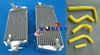 Suzuki RMZ450 Aluminum Radiator & Orange Hose (2008-2015)