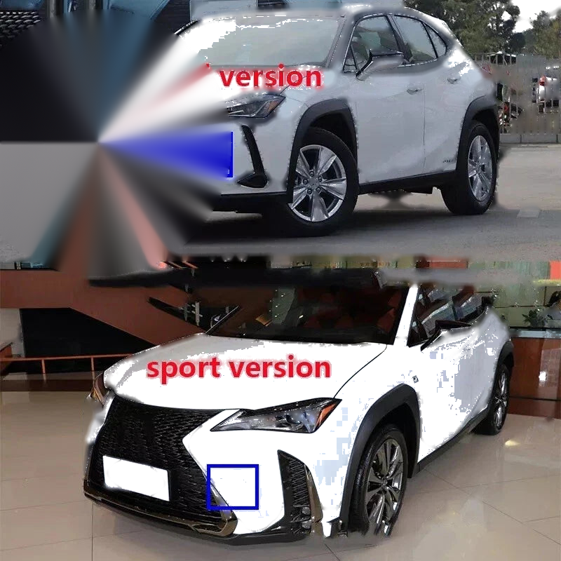 Lexus UX300 UX200 UX250h PAINTED / Front Bumper Tow Hook Cover Cap / (2018–2023)