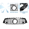 Mercedes-Benz Front Upper Bumper Grille (No Hole, Black)