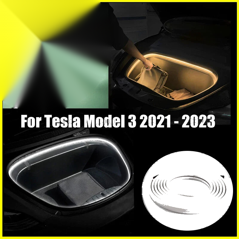 Tesla Model 3 2.6M LED Frunk Light Strip (2021-2023)