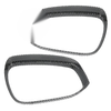 Toyota Highlander 2 x Exterior Mirror Rain Eyebrow Covers (2014-2019)