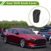 Mazda 3 (2014-2018) - Black Beige Faux Leather Car Gear Shift Knob Cover