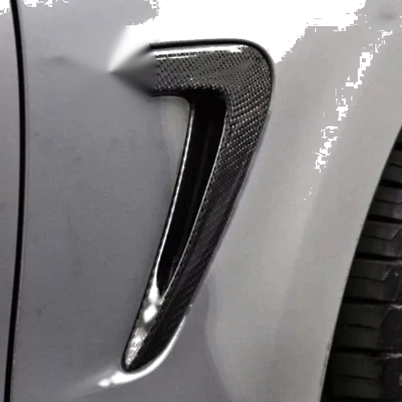 BMW F32 F33 F36 Carbon Fiber Side Fender Air Vent Trim Cover (2014-2020)