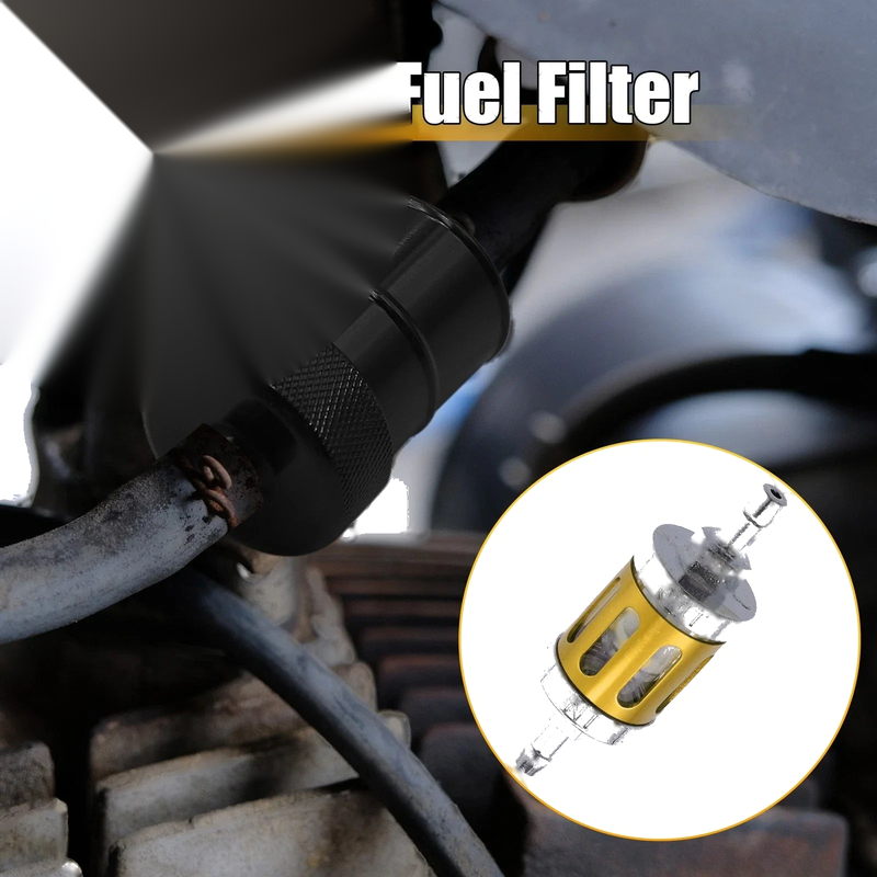 Motorbike ATV 8mm Fuel Filter Inline Gas Line