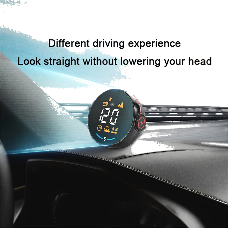 MPH KMH M / MILE GPS - Universal Fit Speedometer HUD Display