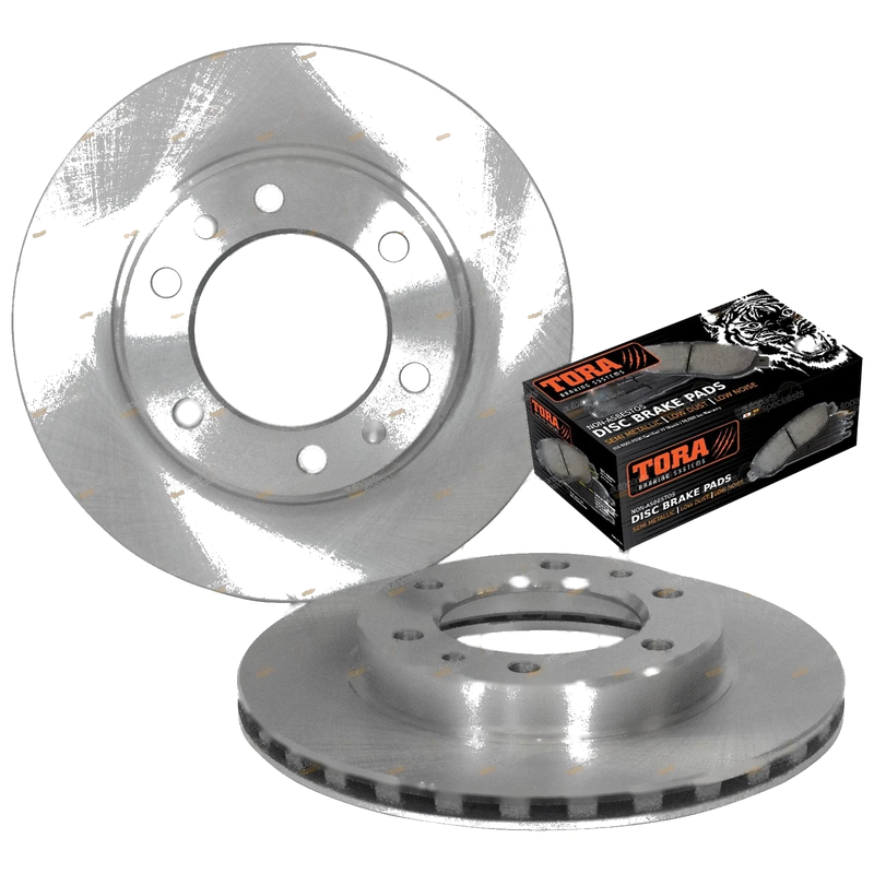 Toyota BJ60 FJ60 FJ62 HJ60 HJ61 60 Series Disc Rotor + Brake Pad (1980–1990)