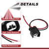 Dodge Durango Brake Backup Reverse Light Socket Wiring (11-13)