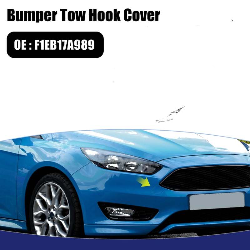 Ford Focus Front Bumper Tow Hook Cap (2014-2018)