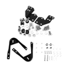 Harley Touring Quick Release Sissy Bar Rack Docking Kit (1997-2008)