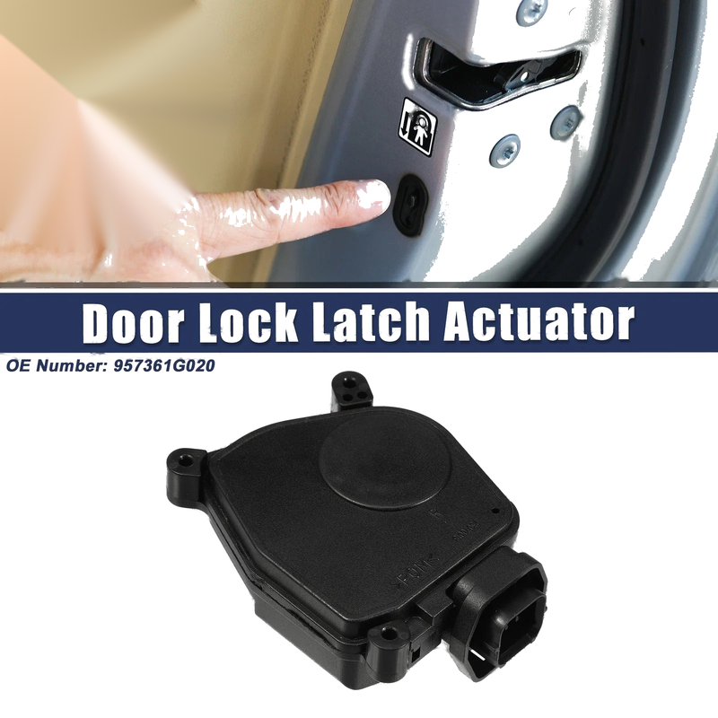 Hyundai Accent (2006-2011) Black Front Right Door Lock Latch Actuator