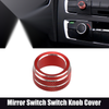 Toyota Red Mirror Switch Knob Cover Ring Decoration