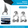 8 x DC 12V-24V Car Battery Terminals Connectors Clamp Clips