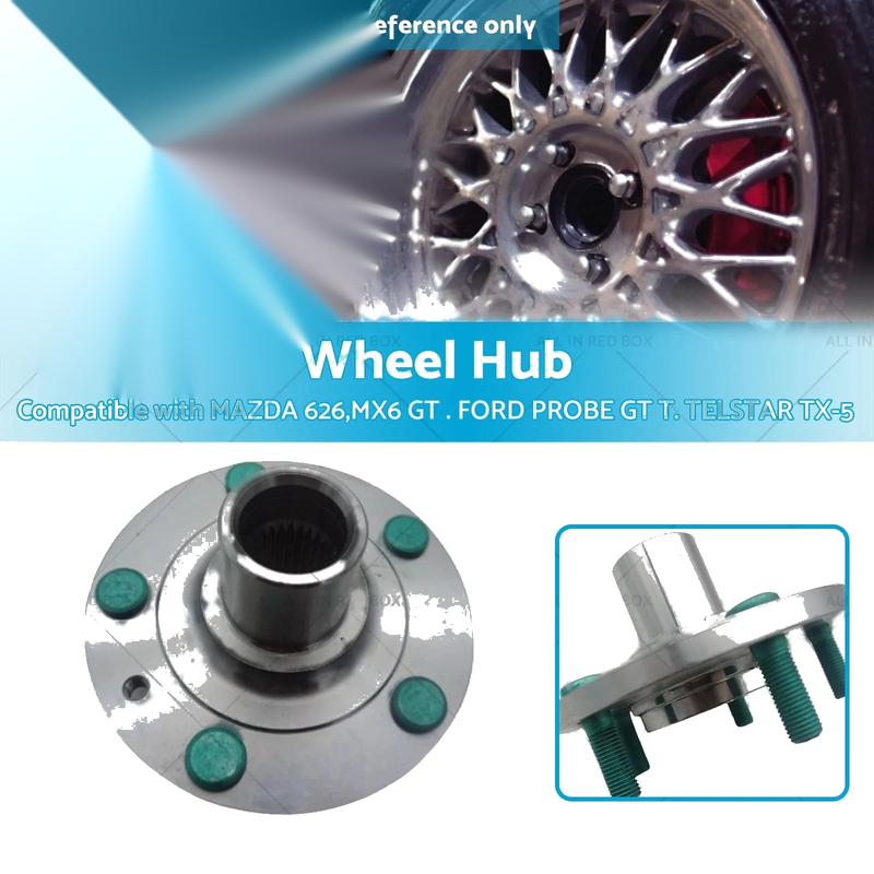 Mazda 626, MX6 GT, Ford Probe, Telstar Turbo Front Wheel Hub
