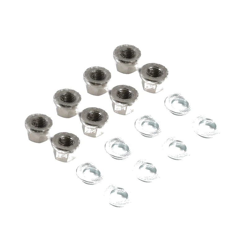 Honda TRX450R ATV 8 x Wheel Flange Lug Nut Kit M10-1.25 (2004-2009)