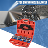 Motorcycle Vacuum Carburetor Synchronizer Balancer Gauge Set
