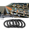 Make Model Oil Seal / 80x105x10mm / Rotary Shaft Seal Nitrile Rubber 5