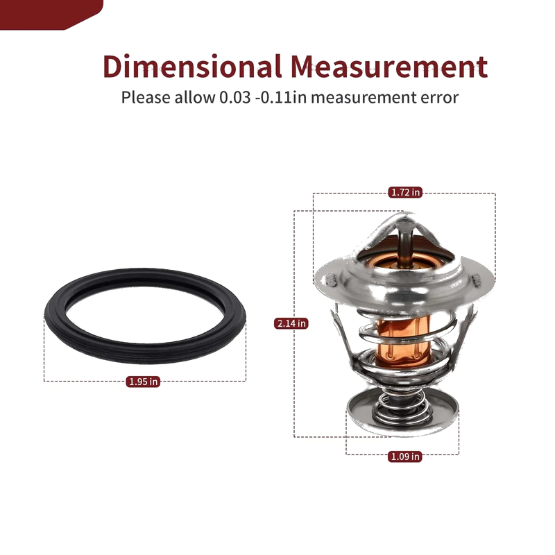 Honda Pioneer 700 SXS700M2 / SXS700M4 2014-2024 Thermostat w/ O-Ring