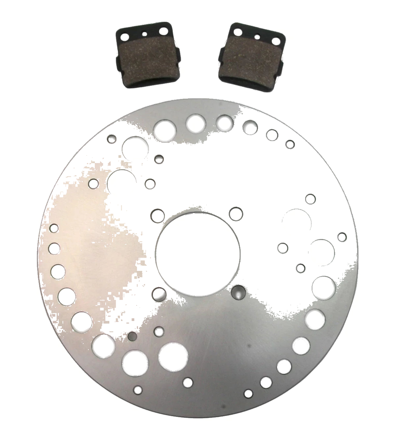 Yamaha Banshee 350 2 x Rear Disc Brake Rotor & Severe Duty Pads (1990–2006)