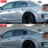 Dodge Charger Gloss Black Quarter Louver Covers (2011-2021)