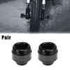 Motorcycle Black 2 x Front Fork Frame Sliders