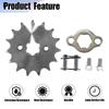 Dirt Bike Mini Bike 15T 17mm Front Engine Sprocket
