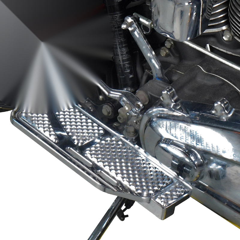 Harley Freewheeler Adjustable Enlarged Rider Footboard (2015-2023)