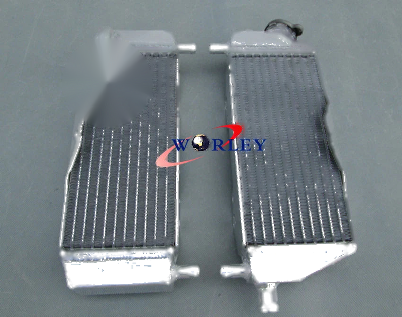 Kawasaki KX250  05-07 Aluminum Radiator + Hose (2005-2007)