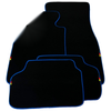 BMW 5 Series E39 Sedan AutoWin Black Floor Mats (1996-2003)