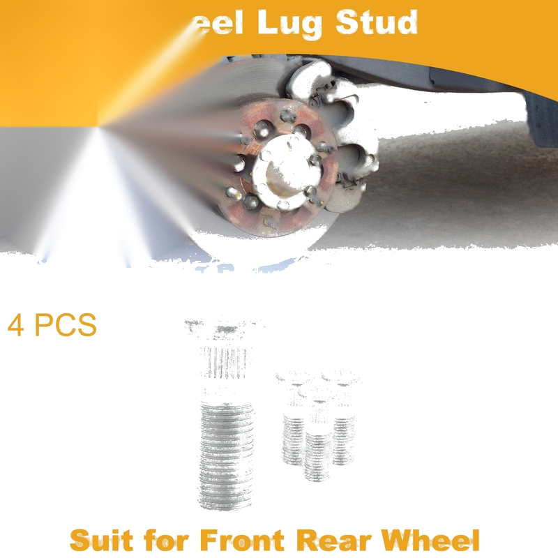 Nissan Versa (2012-2019) - 4 Pcs M12x1.25 Wheel Lug Studs