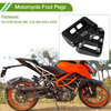 KTM EX / EC / MC 125-300 Aluminum Alloy Black 1Pc Foot Pegs (2021–2024)