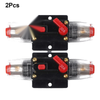 Automotive Electrical Safety 2 x 1224V DC 30A Resettable Fuse Breaker