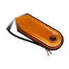 Car SUV Truck Amber Oval Side Marker Light LED (Universal)