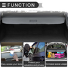 Dodge Caliber Black Carbon Fiber Retractable Cargo Cover (2007-2012)