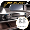Jeep Gladiator JT Audio Headlight Switch Knob Cover Ring (2020-2023)