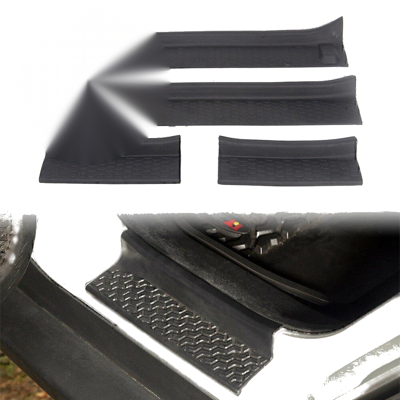 Jeep Wrangler JL JT Door Sill Guards Cover Trim (2018-2021)