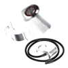 Red Led Motorcycle Switch ON-OFF Headlight Adjustable Mount Waterproof Button