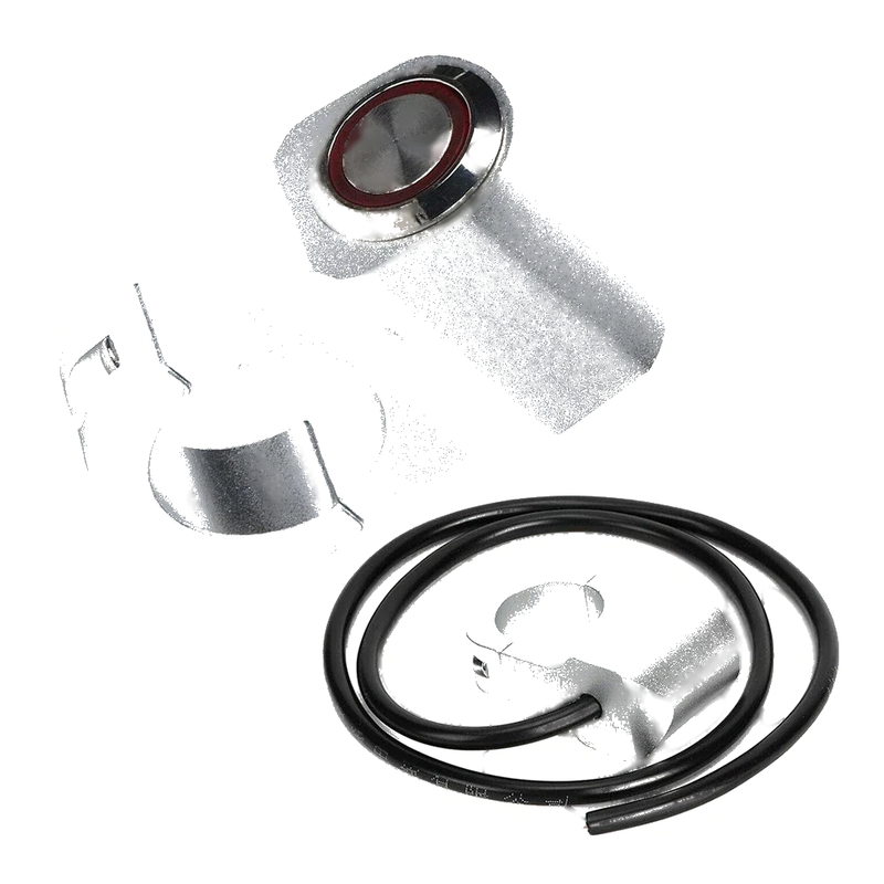 Red Led Motorcycle Switch ON-OFF Headlight Adjustable Mount Waterproof Button