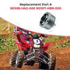 Honda ATC250R ATC350X Axle Lock Jam Sleeve Nut Clip Assembly (1985–1986)